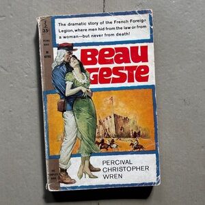 1961 Beau Geste French Foreign Legion Novel Percival Christopher Wren War Glory